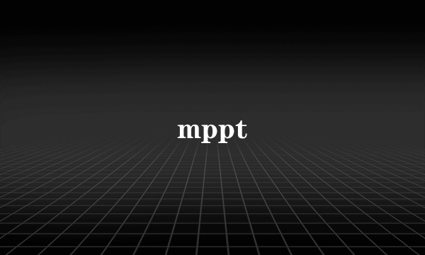 mppt