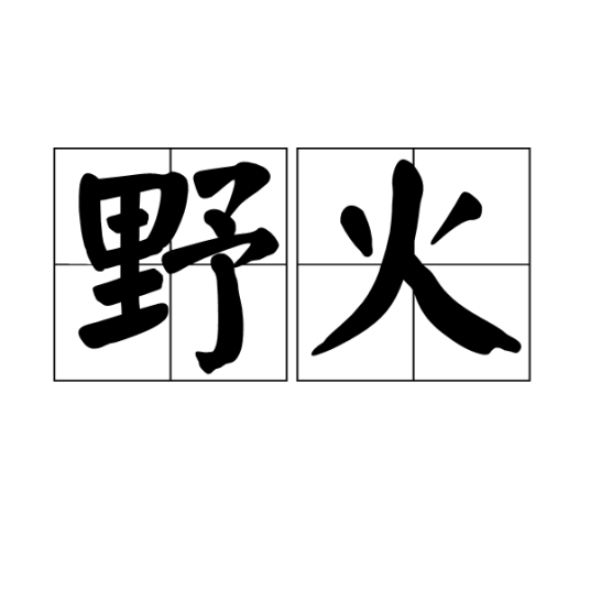 野火（汉语词语）