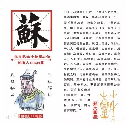 苏姓（中华姓氏之一）