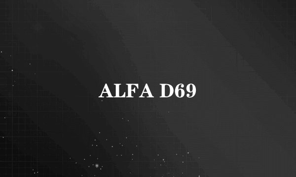 ALFA D69