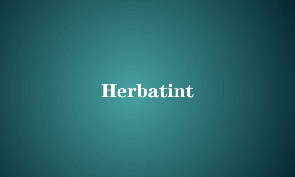 Herbatint