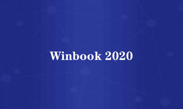 Winbook 2020