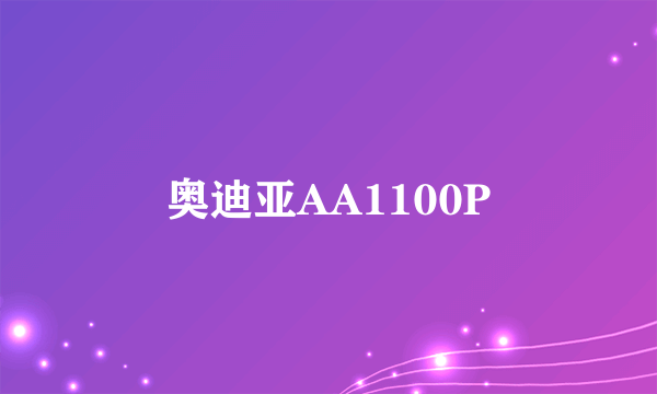 奥迪亚AA1100P