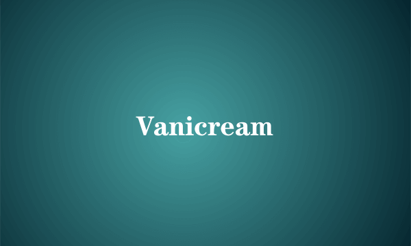 Vanicream