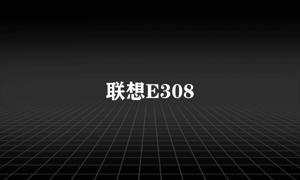 联想E308