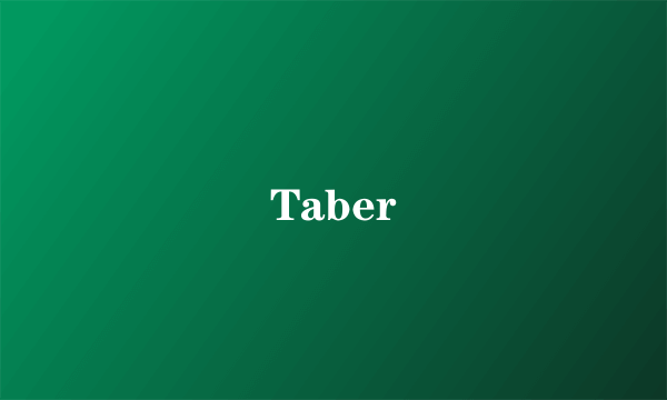 Taber