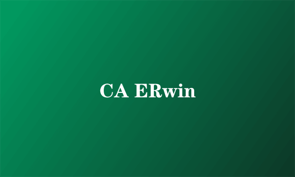 CA ERwin