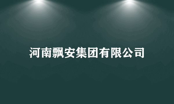 河南飘安集团有限公司