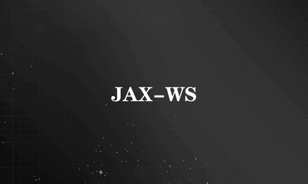 JAX-WS