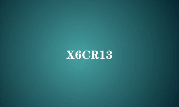 X6CR13