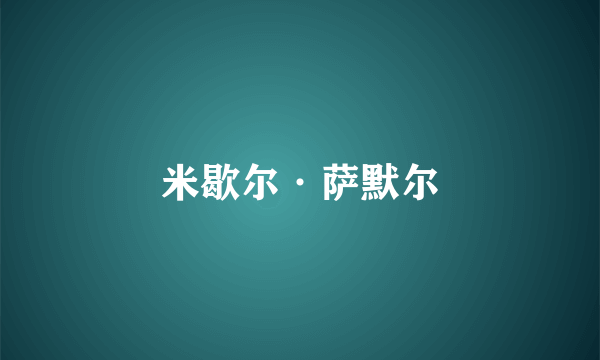 米歇尔·萨默尔