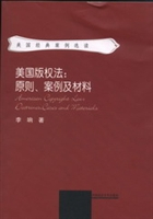 美国版权法：原则、案例及材料