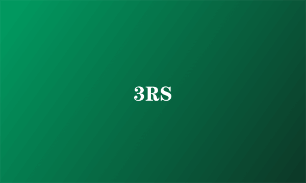 3RS