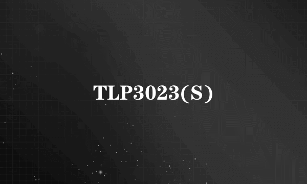 TLP3023(S)