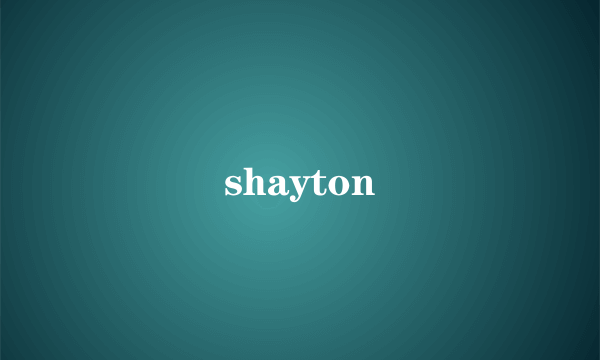 shayton