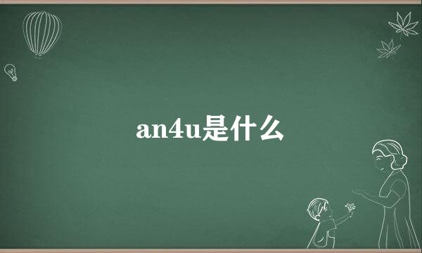 an4u是什么