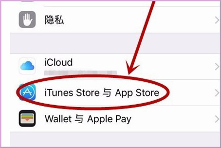 在手机app store上购买软件或更新软件时显示account not in this store