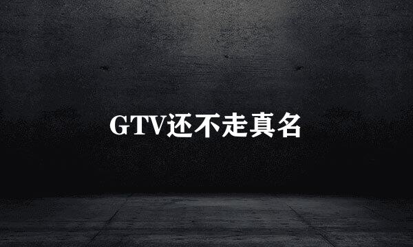 GTV还不走真名