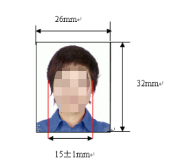 第二代居民身份证照片具体尺寸是多少厘米