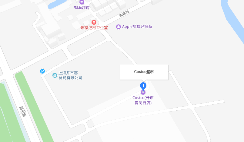 上海costco超市在什么位置？