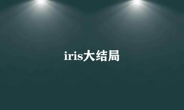 iris大结局