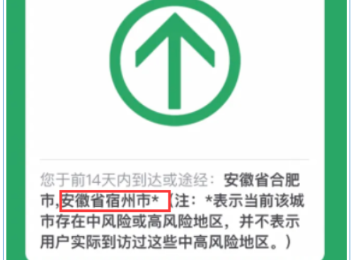 带*号的行程码长什么样?