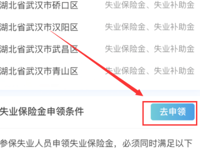 网上申请失业金领取流程