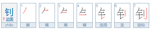 zhao的字有哪些？