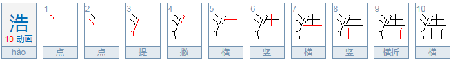 浩辰是什么意思