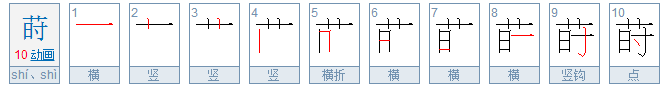 莳啥意思