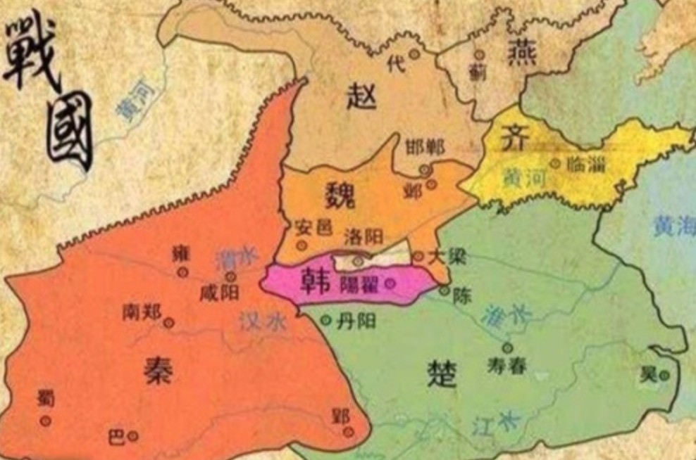 秦国统一六国的顺序