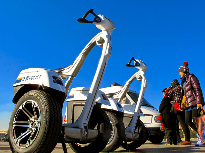 Segway电力驱动单人车