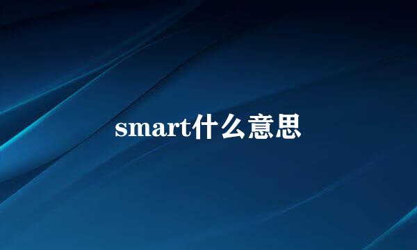 smart什么意思