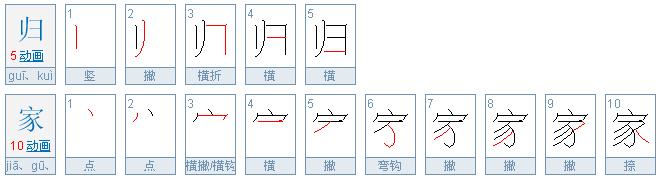 归家是什么意思？