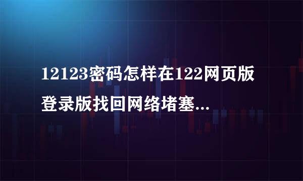 12123密码怎样在122网页版登录版找回网络堵塞怎么办？