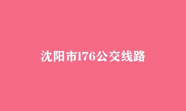 沈阳市l76公交线路