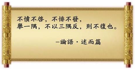 子曰:“不愤不启,不悱不发。举一隅不以三隅反,则不复也。”出自于哪篇文章