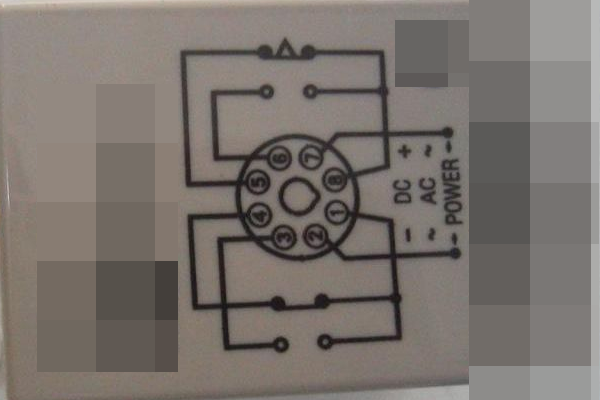 时间继电器的接线方法和接线图