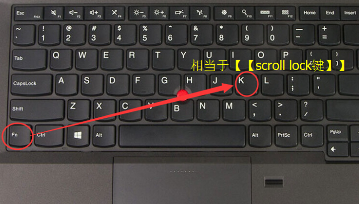 笔记本scroll lock键在哪
