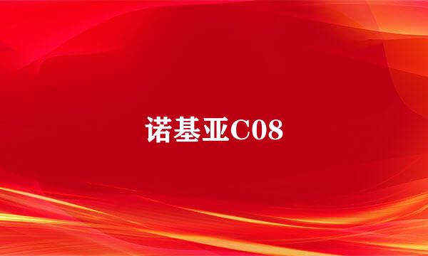 诺基亚C08