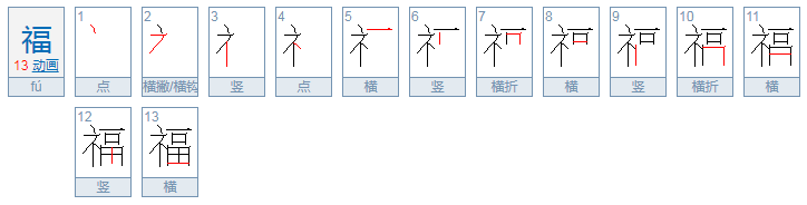 “福”有多少种篆体写法？