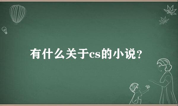 有什么关于cs的小说？