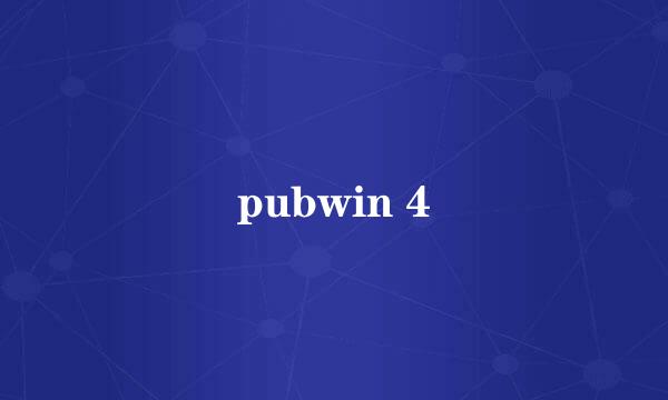 pubwin 4