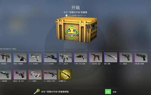 csgo怎么开箱子