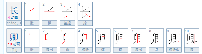 长卿是什么意思？