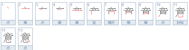 意怎么读