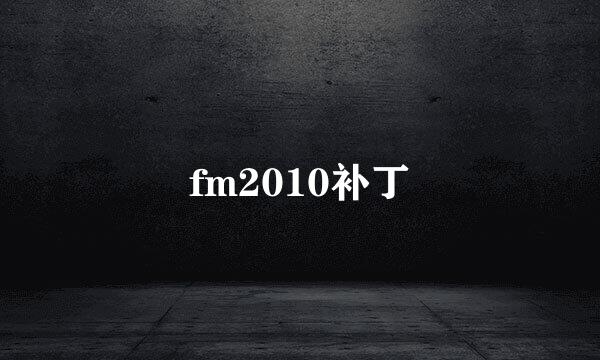 fm2010补丁