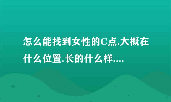 怎么能找到女性的C点.大概在什么位置.长的什么样.我手指进去上方有一块很硬的地方好像是盘骨.是不是