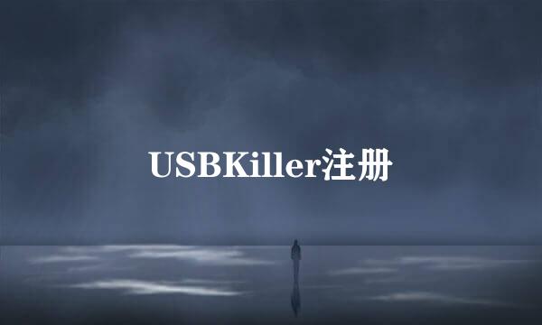 USBKiller注册