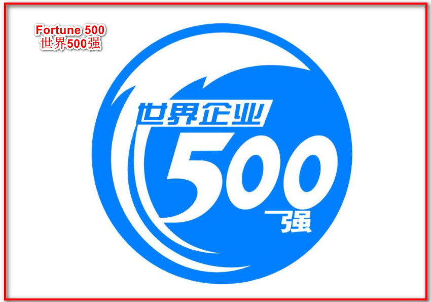 世界500强企业用英文怎么说